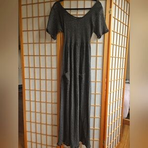 Black Semi-Sheer Betsey Johnson Dress